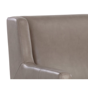 Talula Lounge Chair - Alpine Grey Leather