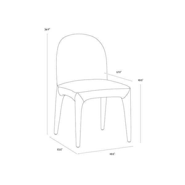 Tamina Dining Chair - Ivanhoe Mineral