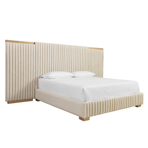 Tarrant Bed King - Monument Oatmeal