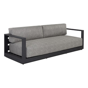 Tavira Sofa - Charcoal - Lanikai Salt And Pepper