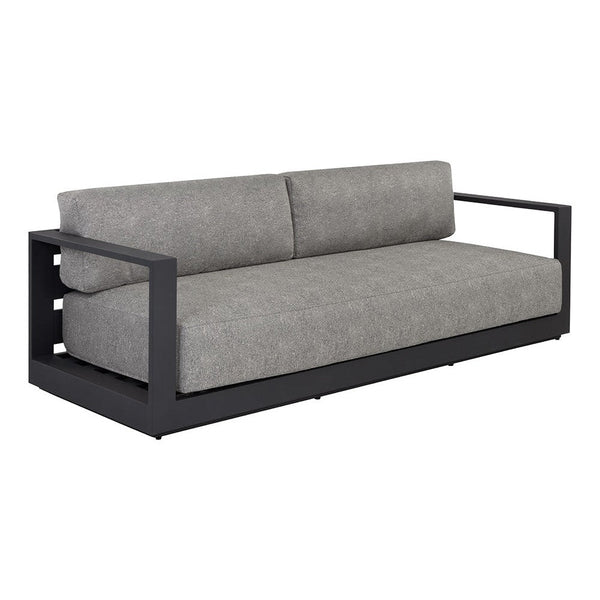 Tavira Sofa - Charcoal - Lanikai Salt And Pepper