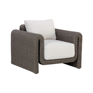 Tibi Lounge Chair - Grey - Louis Cream