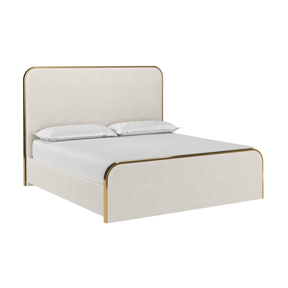Tometi Bed King - Chacha Cream