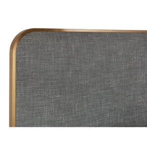 Tometi Bed King - Chacha Grey