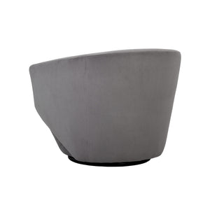 Treviso Swivel Lounge Chair - Antonio Charcoal