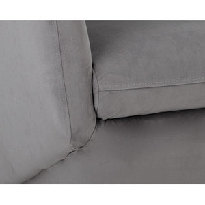 Treviso Swivel Lounge Chair - Antonio Charcoal