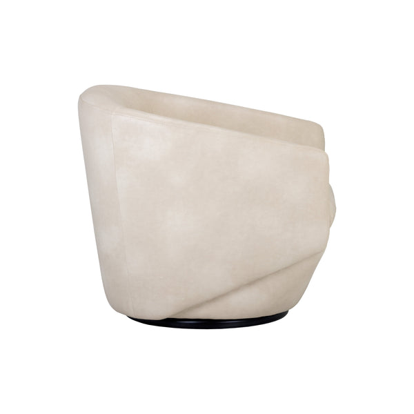 Treviso Swivel Lounge Chair - Bravo Cream