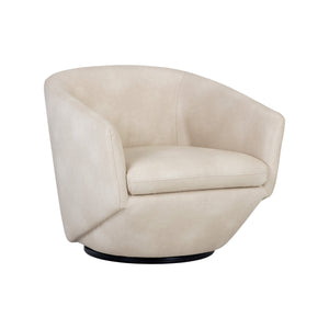 Treviso Swivel Lounge Chair - Bravo Cream