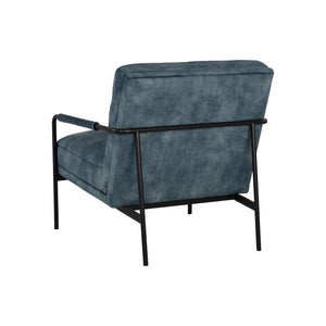 Tristen Lounge Chair - Nono Petrol