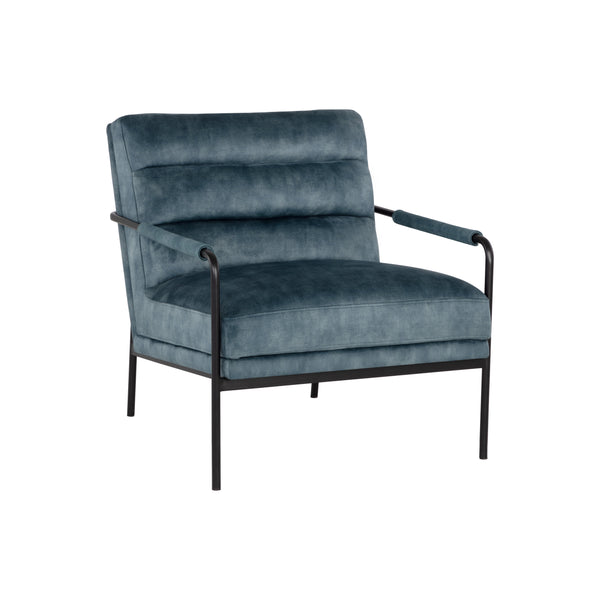 Tristen Lounge Chair - Nono Petrol