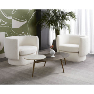 Tuner Coffee Table Oval