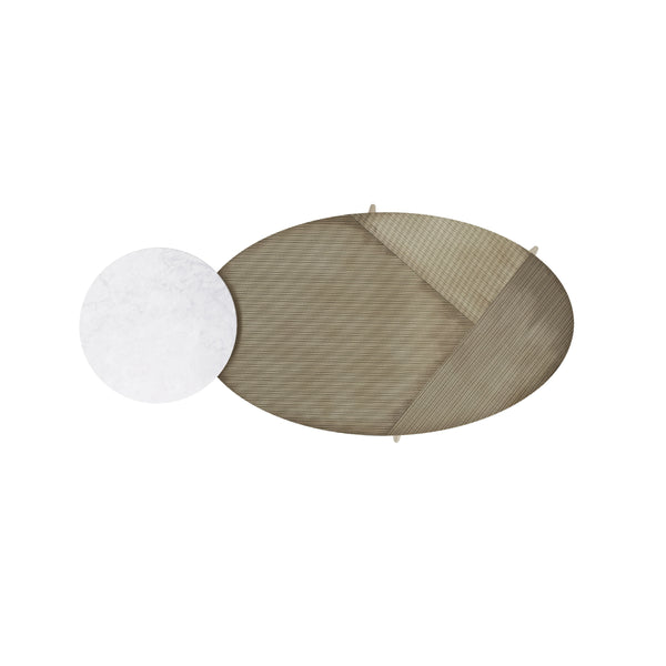 Tuner Coffee Table Oval