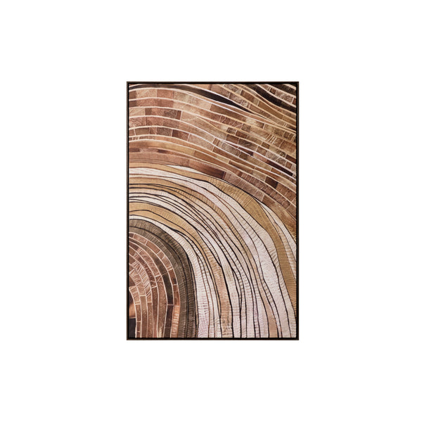 Turning Point I - 40" X 60" - Bronze Floater Frame