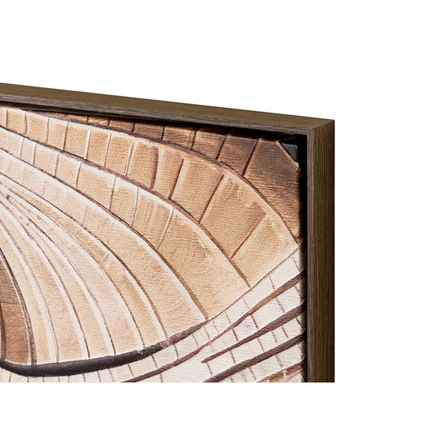 Turning Point II - 40" X 60" - Bronze Floater Frame