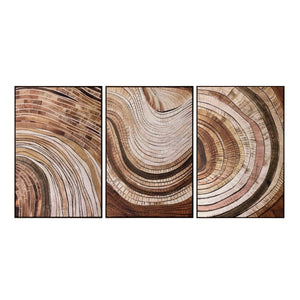 Turning Point III - 40" X 60" - Bronze Floater Frame