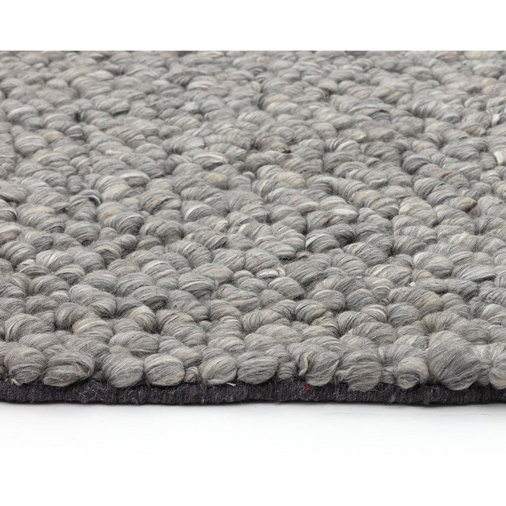 Umea Hand Woven Rug - Silver - 5' X 8'