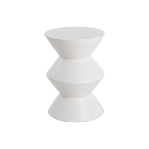 Union End Table - White