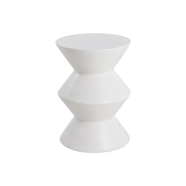Union End Table - White