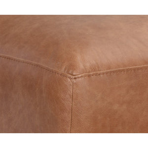 Watson Modular Armless Chair - Marseille Camel Leather