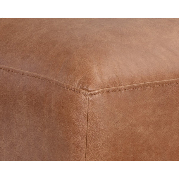 Watson Modular Armless Chair - Marseille Camel Leather