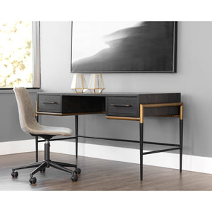 Weldrick Desk - Espresso