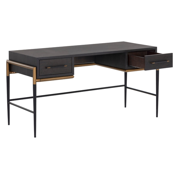 Weldrick Desk - Espresso