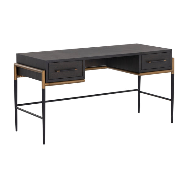 Weldrick Desk - Espresso