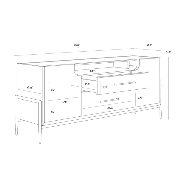 Weldrick Sideboard - Espresso