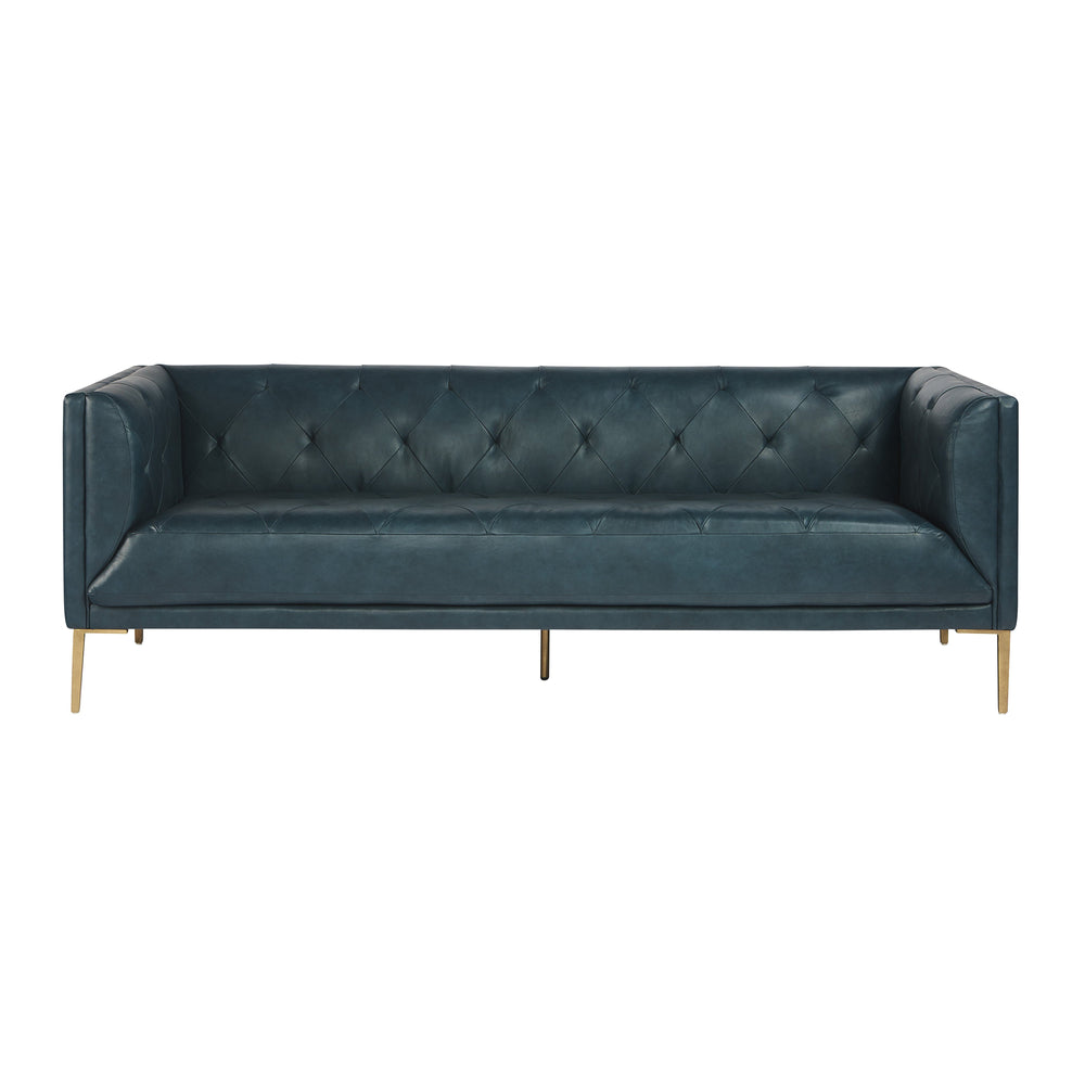 Westin Sofa - Vintage Peacock Leather