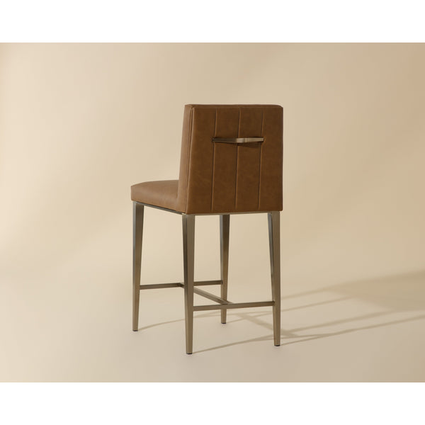 Wilbur Counter Stool - Milliken Cognac
