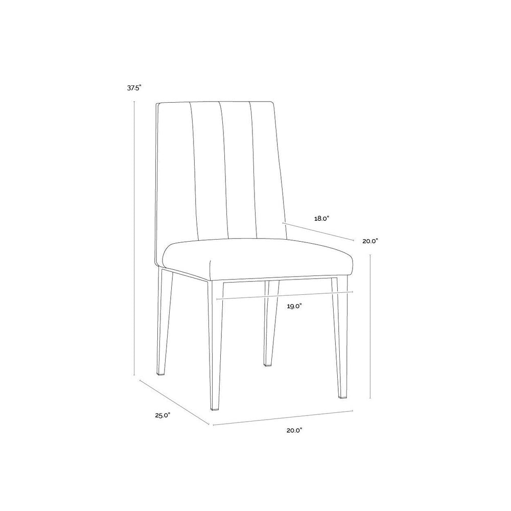 Wilbur Dining Chair - Ivanhoe Mineral
