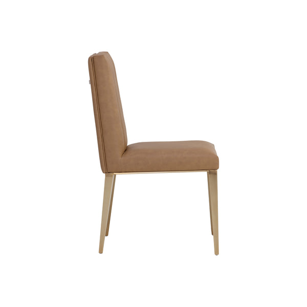 Wilbur Dining Chair - Milliken Cognac