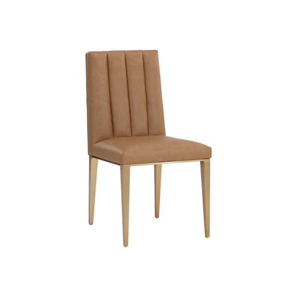 Wilbur Dining Chair - Milliken Cognac