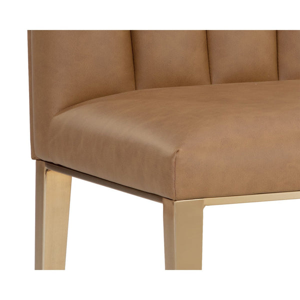 Wilbur Dining Chair - Milliken Cognac