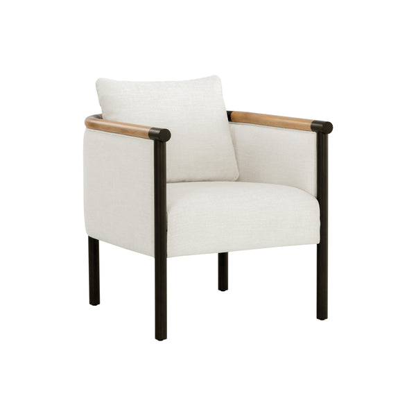 Wilder Lounge Chair - Heather Ivory Tweed