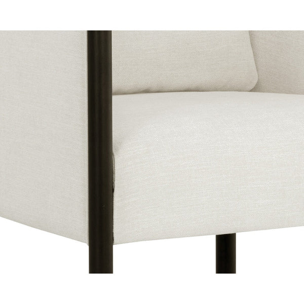 Wilder Lounge Chair - Heather Ivory Tweed