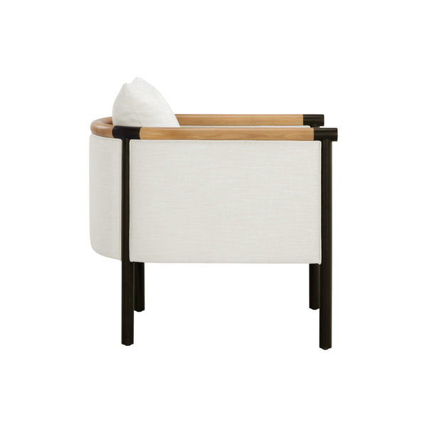 Wilder Lounge Chair - Heather Ivory Tweed