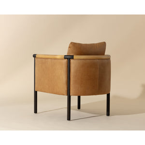 Wilder Lounge Chair - Ludlow Sesame Leather