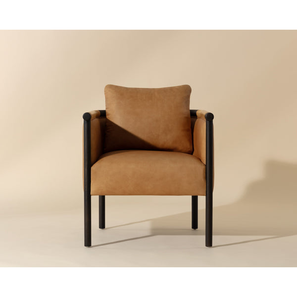 Wilder Lounge Chair - Ludlow Sesame Leather