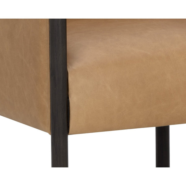 Wilder Lounge Chair - Ludlow Sesame Leather