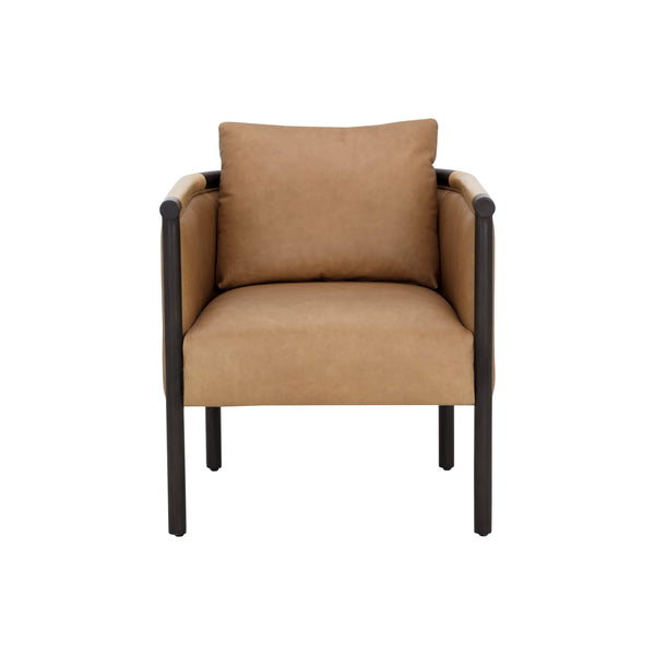 Wilder Lounge Chair - Ludlow Sesame Leather