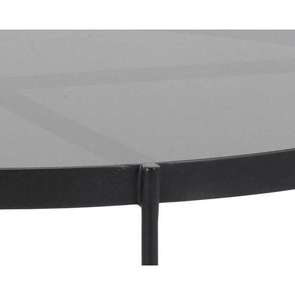 Willem Coffee Table Large - Smoked Glass