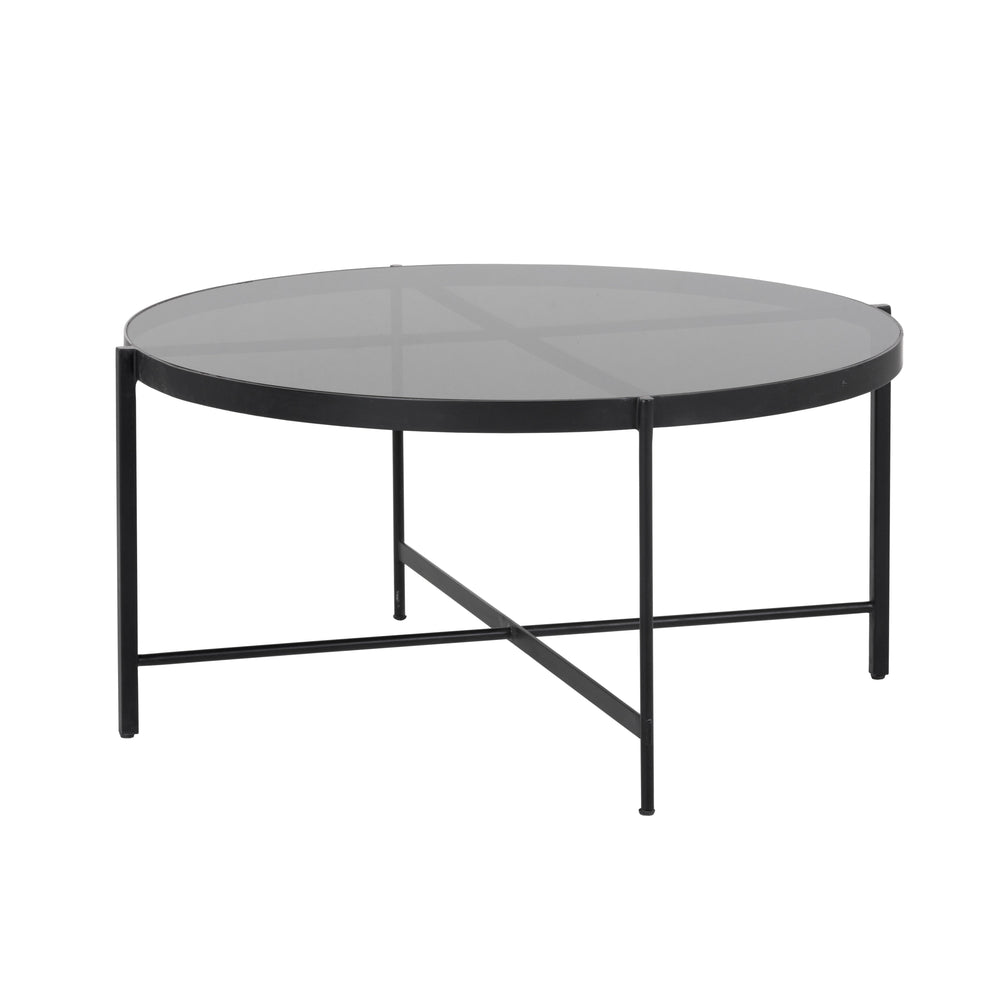 Willem Coffee Table Large - Smoked Glass