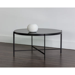 Willem Coffee Table Large - Smoked Glass