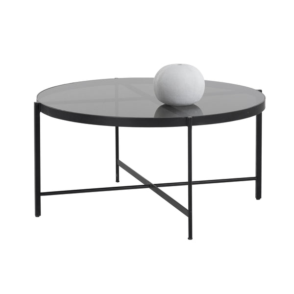 Willem Coffee Table Large - Smoked Glass