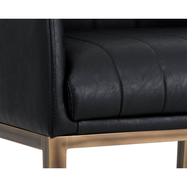 Wolfe Lounge Chair - Bravo Black