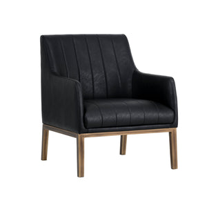 Wolfe Lounge Chair - Bravo Black