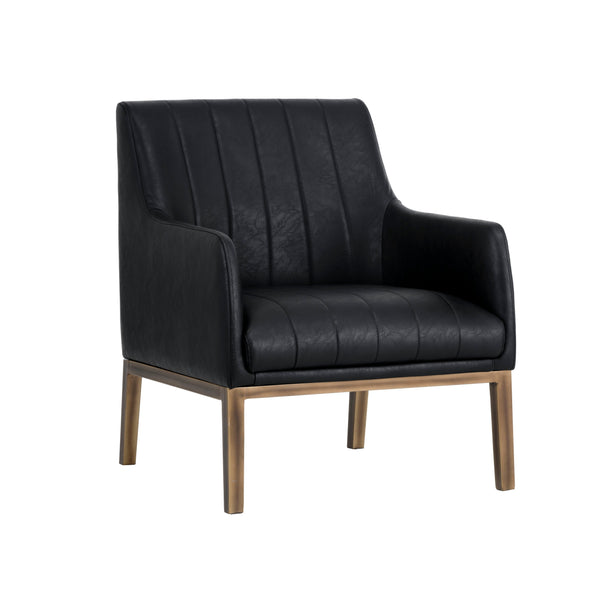 Wolfe Lounge Chair - Bravo Black
