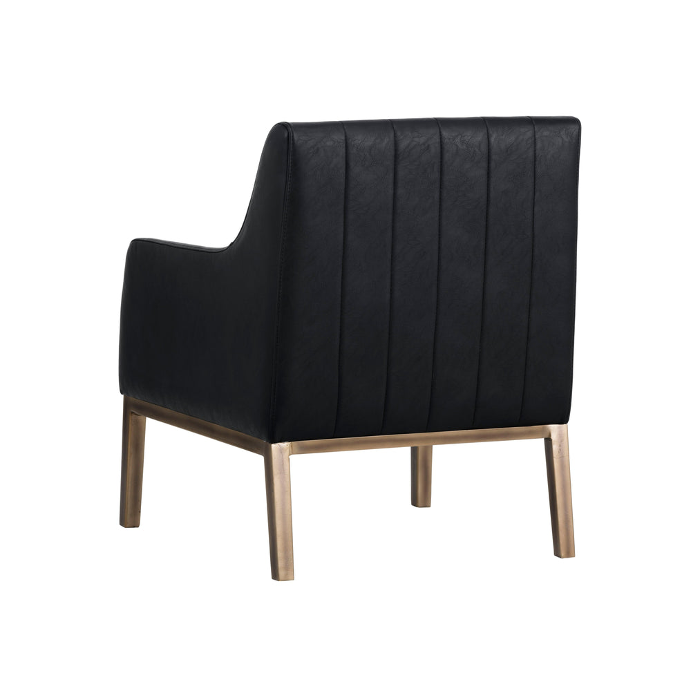 Wolfe Lounge Chair - Bravo Black
