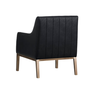 Wolfe Lounge Chair - Bravo Black